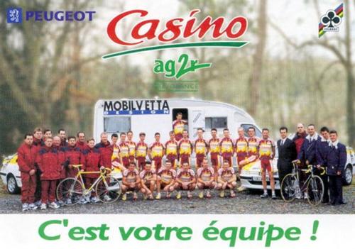 1997 Casino-AG2R C'est votre équipe #NNO Team Photo Front